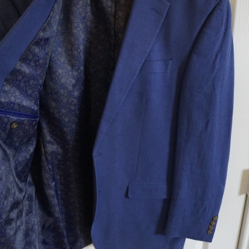 CHAPS Men's Linen/Rayon Blazer - 40 R